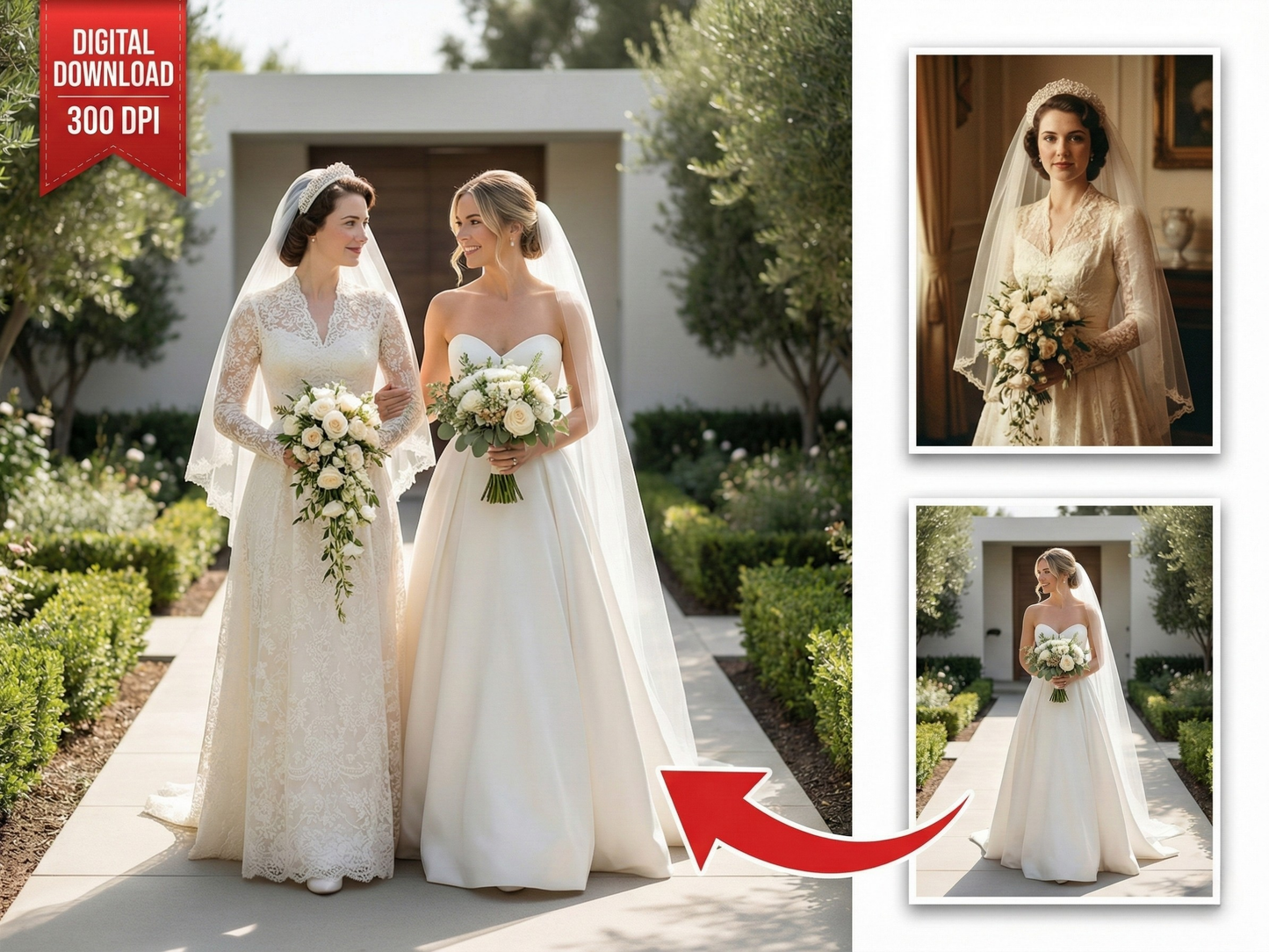 Add Person to Photo & Seamless Merge — Custom Digital Portrait (HD, Print-Ready)