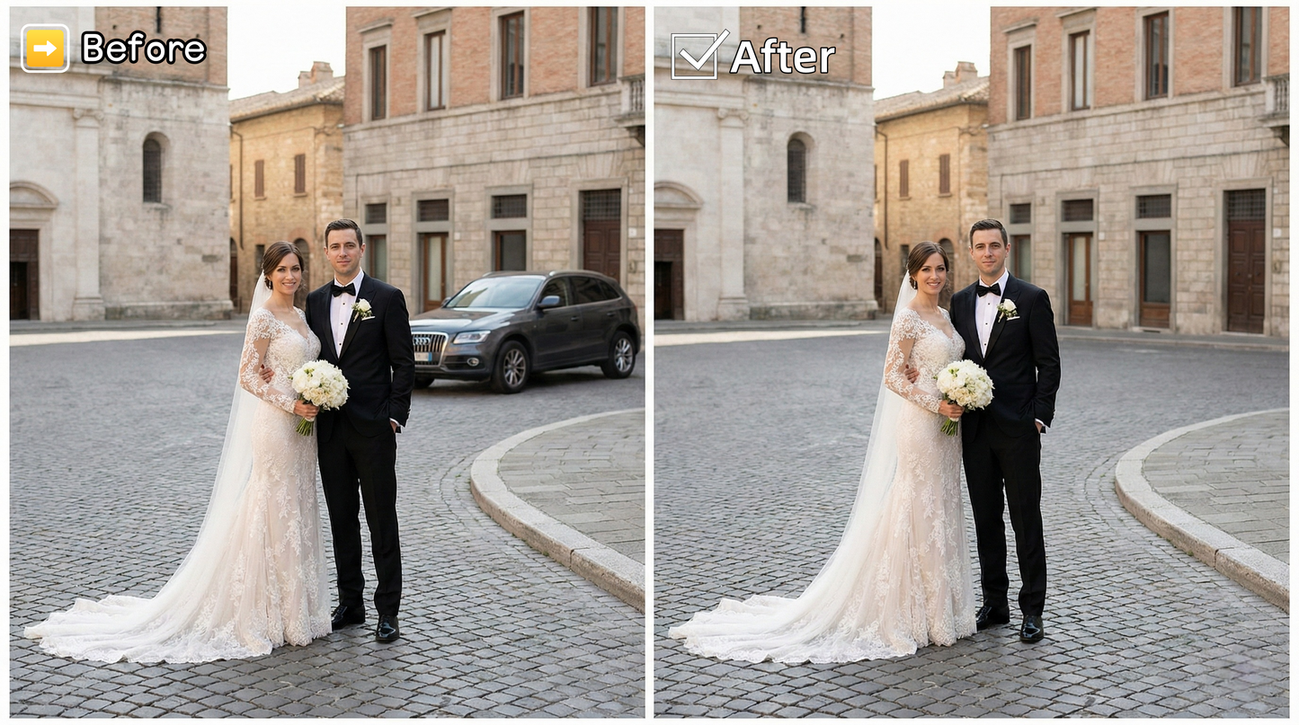 Professional Photo Retouching - Remove People, Tourists & Unwanted Objects