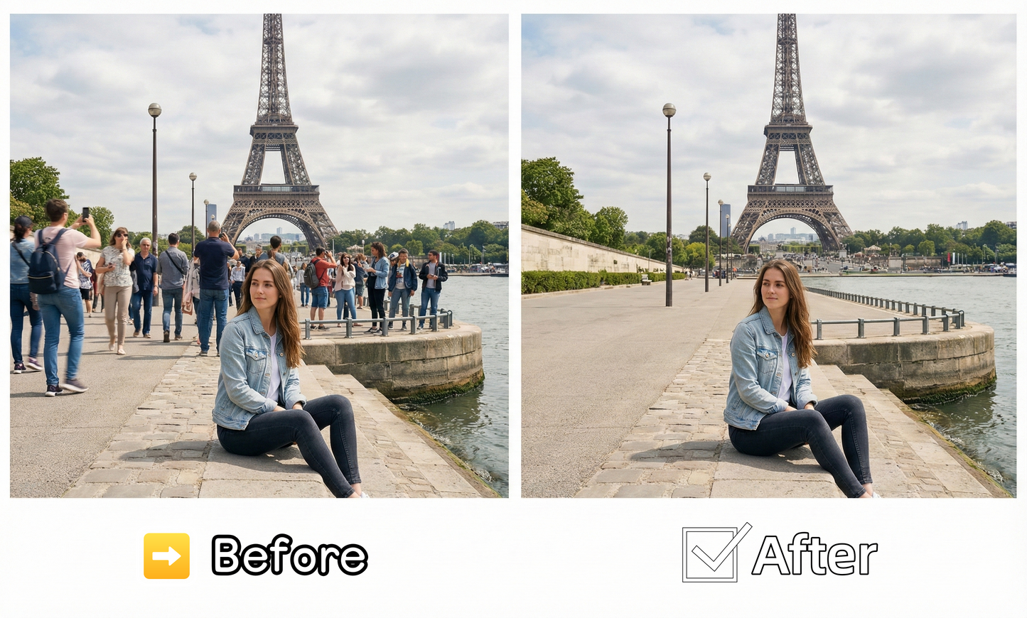 Professional Photo Retouching - Remove People, Tourists & Unwanted Objects