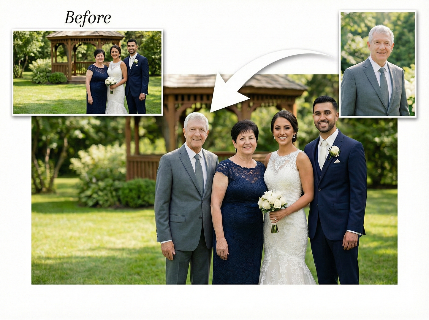 Add Person to Photo & Seamless Merge — Custom Digital Portrait (HD, Print-Ready)