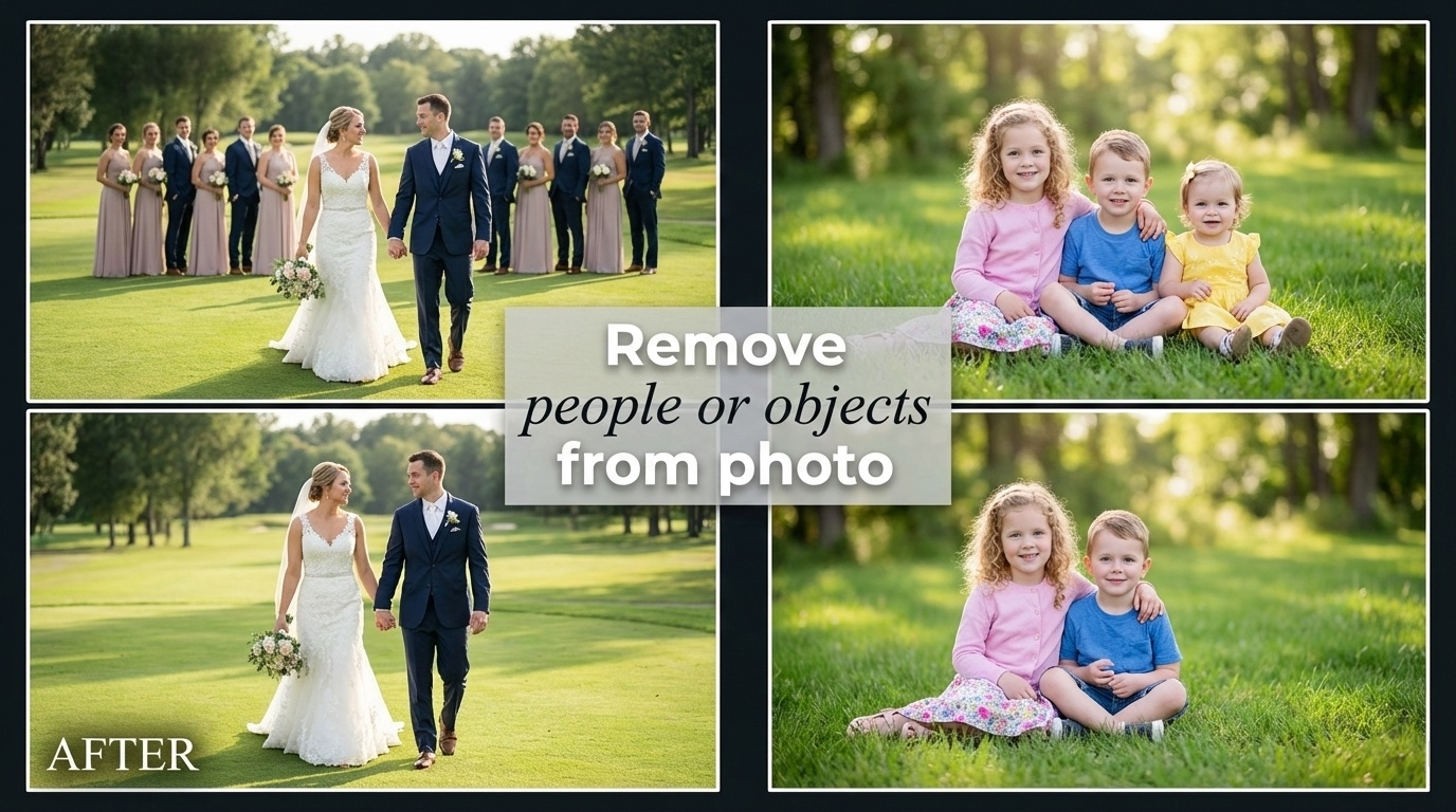 Professional Photo Retouching - Remove People, Tourists & Unwanted Objects